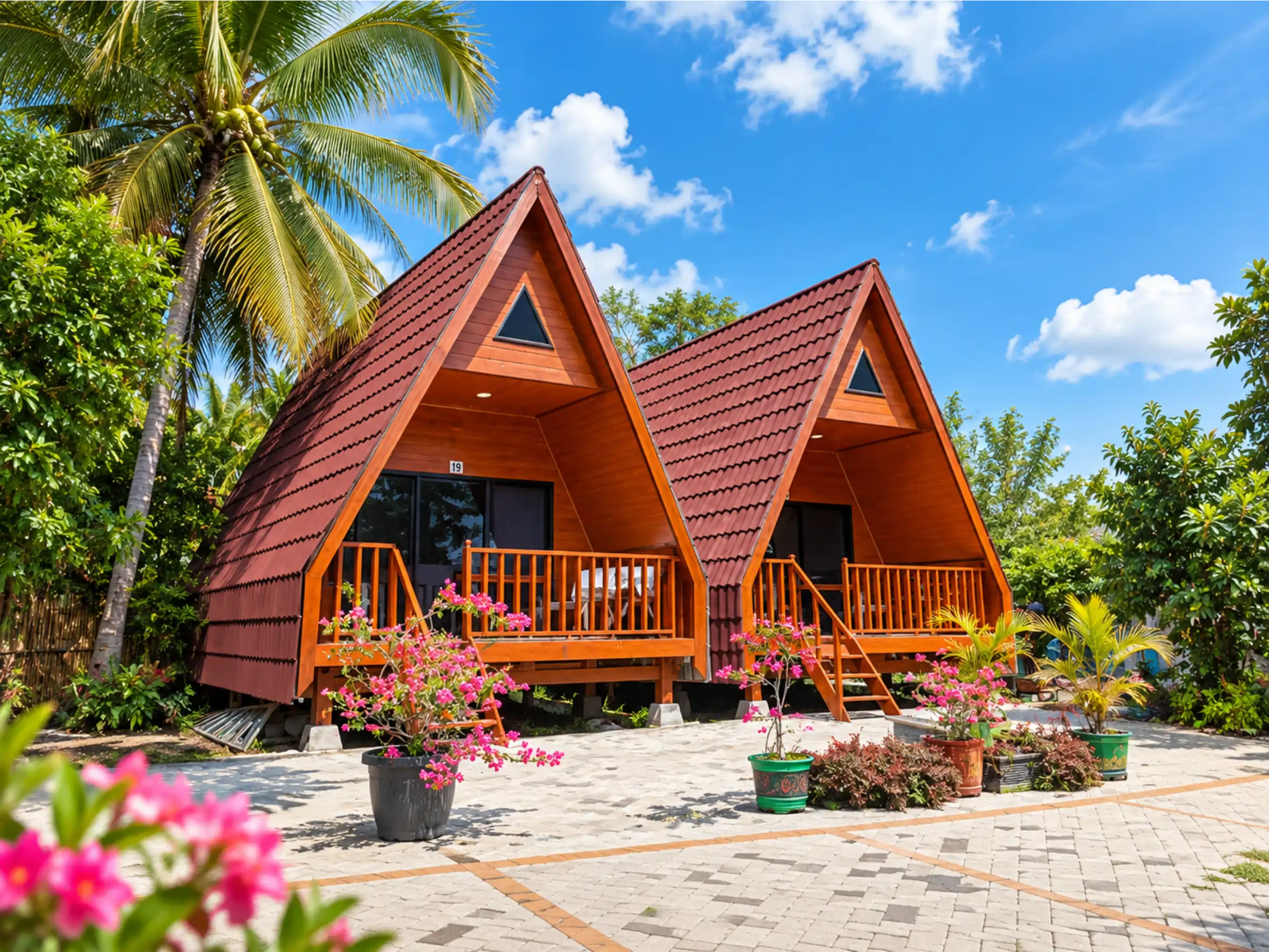 Akomodasi - suasana resort