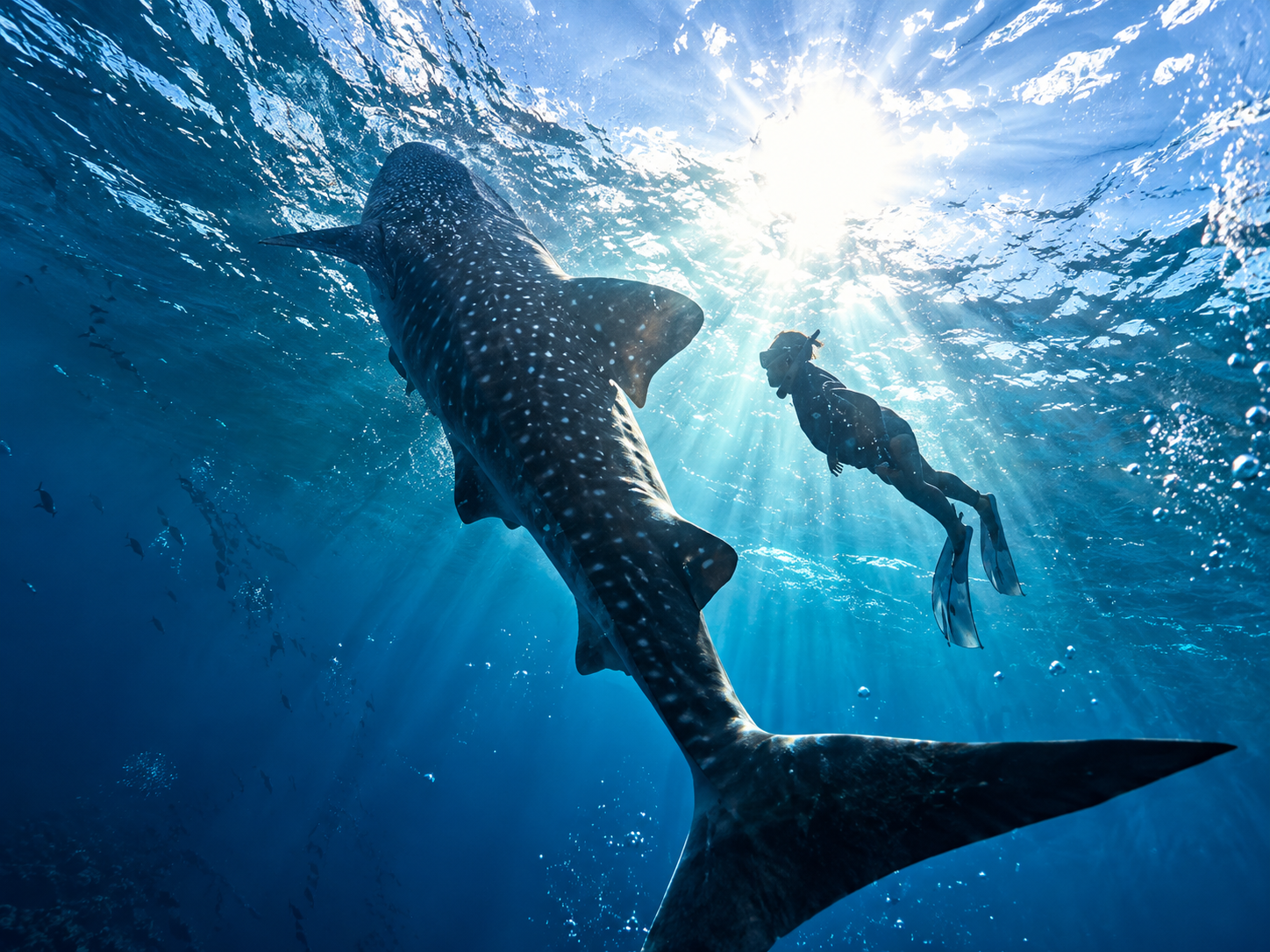 Whale shark experience